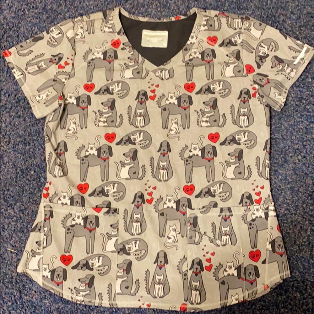 Cat / Dog Scrub Top